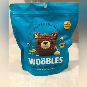 The Woobles Crochet Kit - Walter the Bear